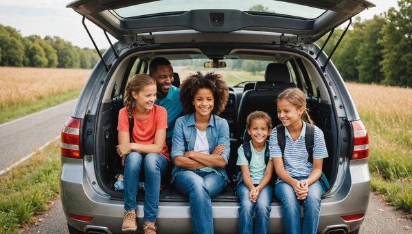 Quelles sont les étapes pour établir un plan de sécurité lors d'un road trip en famille ?